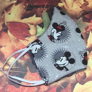 Mickey and Minnie Mouse mask
